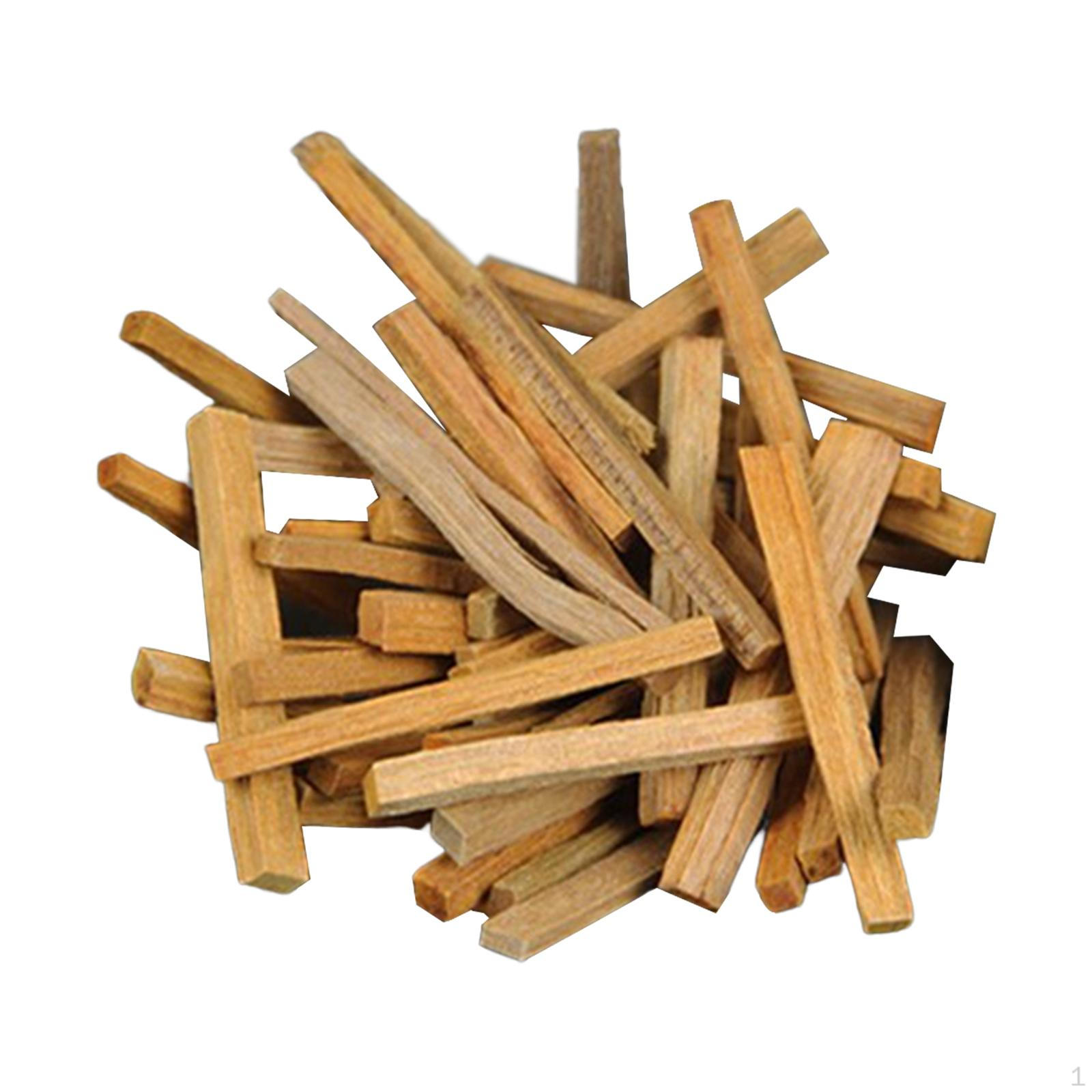 Santal Incense Sticks Chip Buddha Fittings Burning Sustainable Cleansing Hand Splits Wood