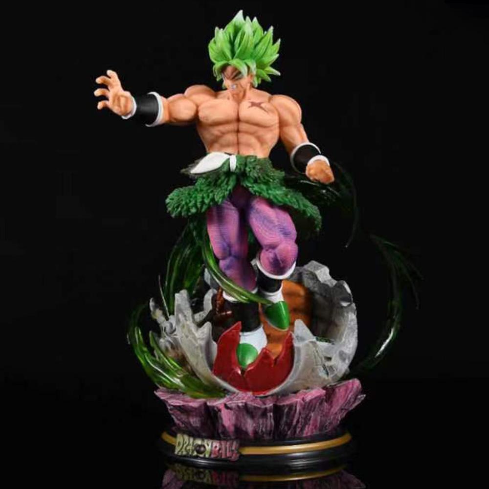 Anime Drogan Boll Figure Broly Figure Super Saiyan Broly Figurine 30cm Pvc Action Figures Statue Collection Model Toy Gifts
