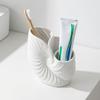 Ocean Style Nautilus Toothbrush Holder 3D Printed Makeup Brush Organizer  Washbasin