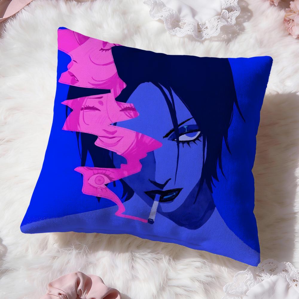 cute girl n-NANA Cushion Cover Premium Comfort Reversible Pillow Cove -Two in One Design for Any Room & Car Interior