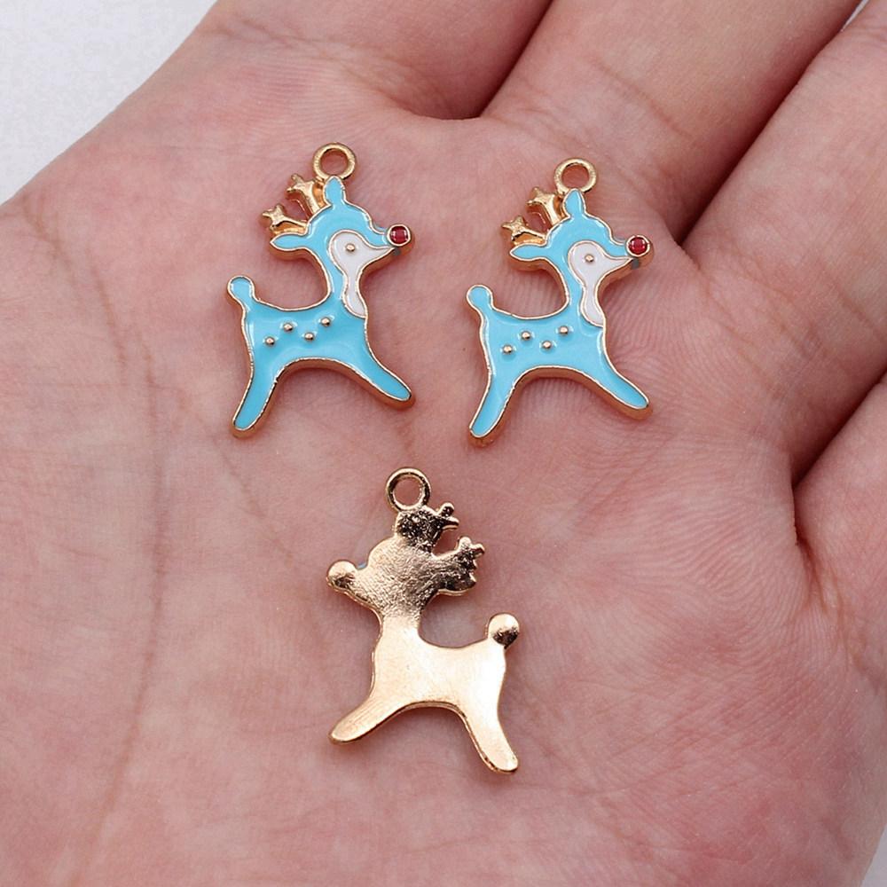 Charms Flamingo Mermaid Enamel Pendants Wedding Jewelry Findings QC054