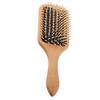 Hair Brush Professional Thick Curly Hair Paddle Detangling Brush with Wood Handle
