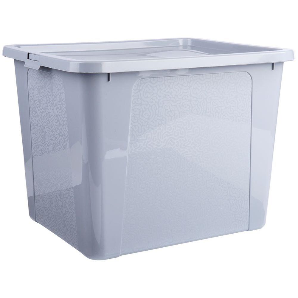 Plastic Storage Container Large Toy Box 30L Lid