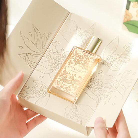 50ML Parfém s vůní osmanthu pro ženy, Dlouhotrvající květinová vůně, Svěží parfémový sprej pro každodenní nošení, Podzimní dárky pro ni