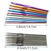 100pcs/Set Sewing Crochet Hook Set & Storage Bag Sewing Needle Tape Measure Thimble Pearl Needle Handmade DIY Sewing Accessories