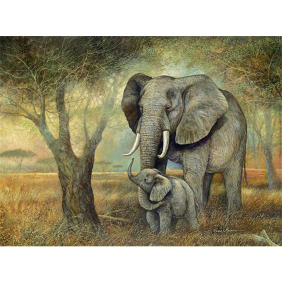 

5D DIY алмазная живопись животное слон горный хрусталь художественная картина полная алмазная вышивка подарок инкрустированная мозаика комплект для украшения дома Full Round 20x30CM