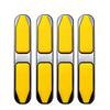 Heavy Duty PVC Door Edge Protectors Anti Scuff Decoration Self Adhesive For Vehicle Longevity Scratch Prevention 2 Pair