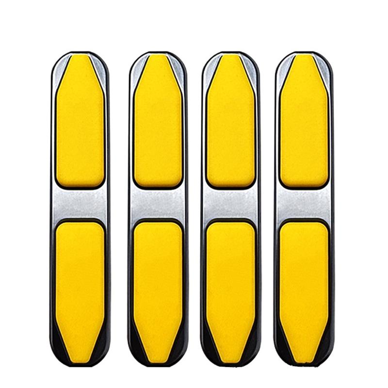 Heavy Duty PVC Door Edge Protectors Anti Scuff Decoration Self Adhesive For Vehicle Longevity Scratch Prevention 2 Pair