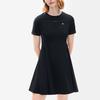 New FILA Short Sleeved Dresses Women's Jet Black F11W227308FBK