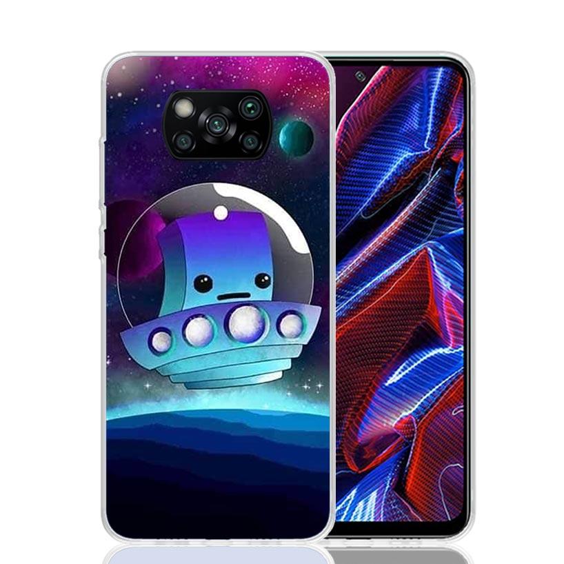 Geometry Dash Game Phone Case For Xiaomi Poco X7 X6 X5 Pro F7 Ultra Redmi 15C 15 13 13C 12 12C 10 10A 10C 9 9A 9C 9T Cover Poco