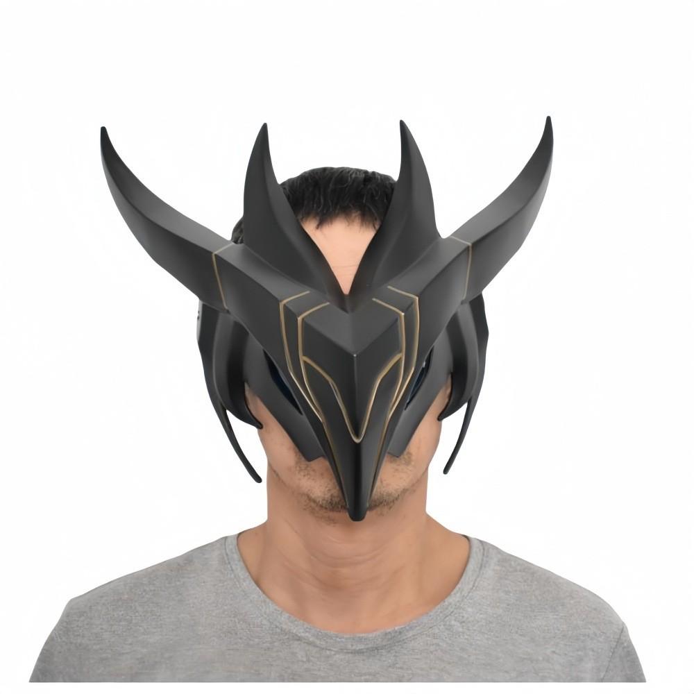 League Of Legends Yone Character Mask With Led Illumination For Costume Parties