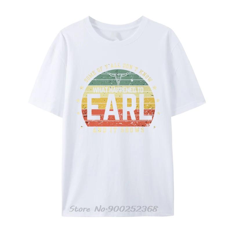 Some Of Yall Don Know What Happened To Earl Cow Skull TShirt Men Oneck Tees Tops Oversized T Shirt Fashion Casual Tshirt S