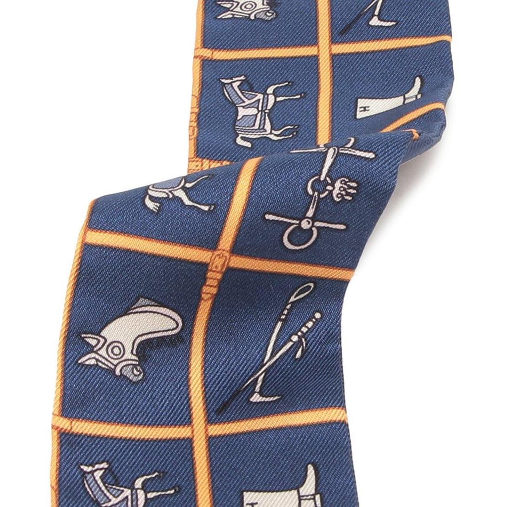 Scarf Bandana Twilly Multicolor Navy H061356 S 22 [Hermes] Women's [Item]
