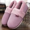 Indoor Slippers for Men Winter Velvet Man Slippers Warm Short Plush Slippers Non-slip Bedroom Slippers Home Couple Soft Shoes