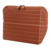 Travel Cosmetic Bag Striped Large Capacity Makeup Pouch Portable Toiletry Bag for Skincare Brushes Essentials
