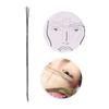 Microblading Line Marker Ruler Line Pre made Eyebrow Messure Tool Accessory