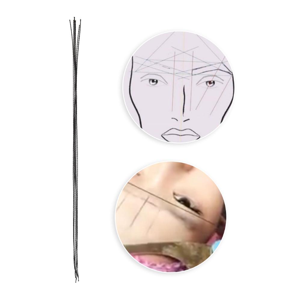 Microblading Line Marker Ruler Line Pre made Eyebrow Messure Tool Accessory