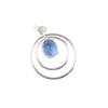 Tanzanite Gemstone 925 Sterling Silver Handmade Jewelry Women's Pendant 1.65" PP-61-13