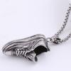 European and American Hip-hop Street Sneakers, AJ Basketball Shoes, Distressed Retro Necklaces, Titanium Steel Shoe Necklaces