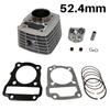 AEA7-52.4Mm Cylinder Piston Ring Gasket Kit For Honda CRF125FB CRF125F CRF125 125Cc 2014-2023 12100-KYY-901 12191-KYY-900
