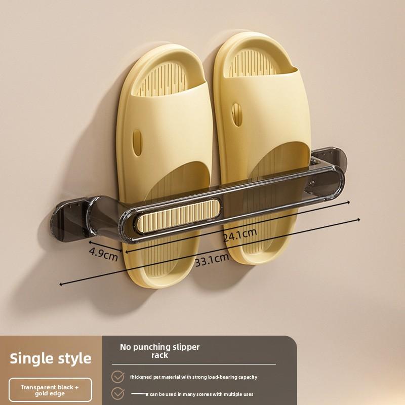 Bagno Creativo Senza Fori Pantofole Asciugamani Cucina Appeso a Parete Scolare Coperchio Pentola Scaffale da Bagno