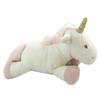 Les Trésors De Lily [N7901] - Rattle Plush 'My Unicorn' White Pink - 25x23x12 Cm