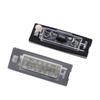 2pcs Canbus For FIAT Panda MK3 MK4 Typ 169 312 319 2003-2012 LED License Number Plate Light Lamp White 12v OEM#:71734797