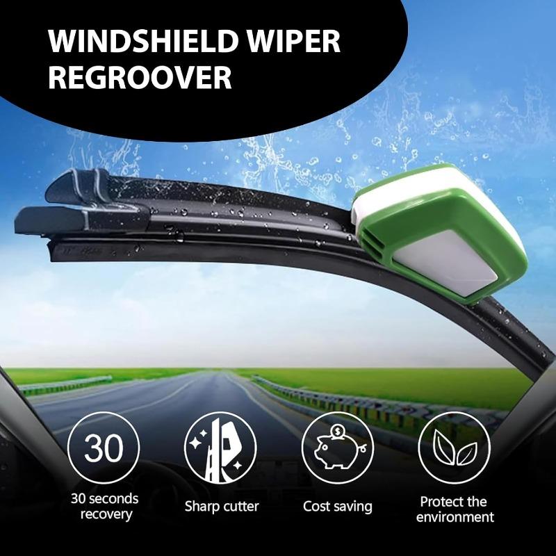 1set Car Wiper Repair Tool Regroove Tool Windshield Wiper Blade Repairer Car Accessories