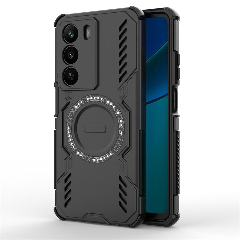 For Realme 14x Case For Realme 14x Global Anti-knock Magnetic Adsorption Wireless Charge Back Cover For Realme 14x Case 6.67inch