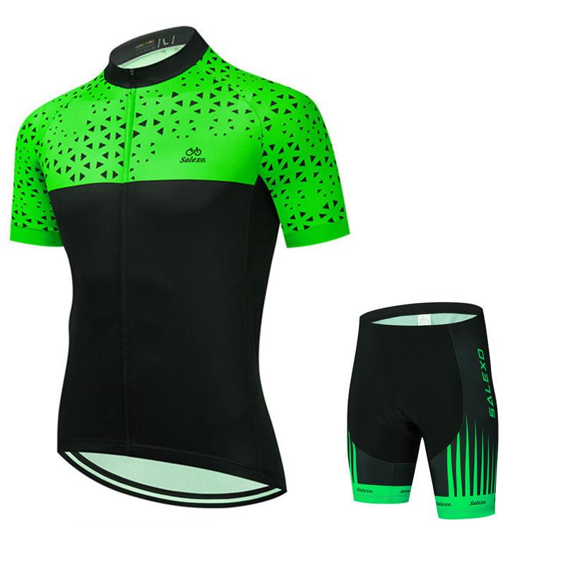 Men's Cycling Suit Summer Team Cycling Suit Set Mountain Bike Team Cycling Suit Set Quick Drying 2026 Summer Breathable Cycling Suit Set