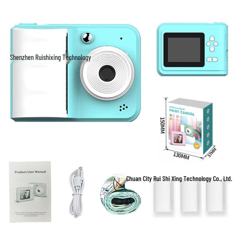 

Детская цифровая камера моментальной печати - Веселая игрушка для фотографий