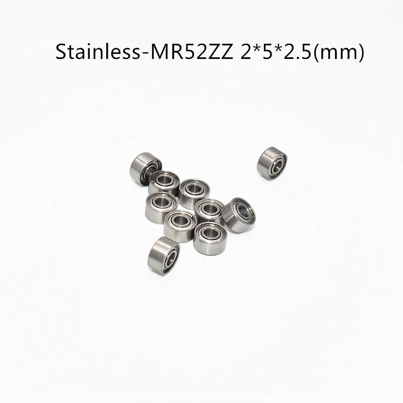 

Stainless steel metal sealed bearings SMR52ZZ 10 Pieces 2*5*2.5(mm)