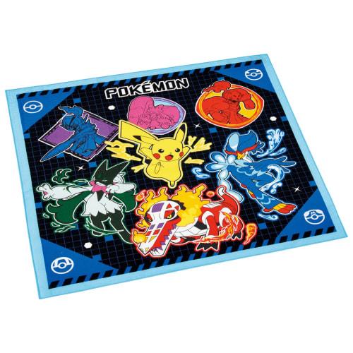 Skater Kids' Lunch Cloth, 43x43cm, Made in Japan, Pokemon Design, Size 25, Boys, KB4