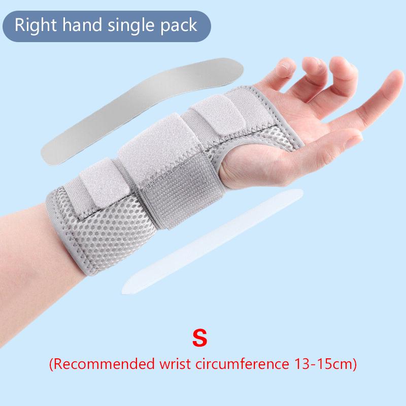 Karpaltunnelsyndrom Andningsbart Handledsstöd Justerbart Handledskompressionslindning För Artrit Handledsstukning Tendinit Smärtlindring