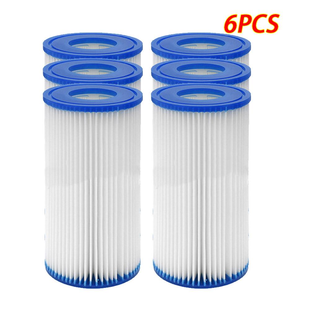 Filtro TIPO III per Bestway 58012 Cartuccia Filtro per la Cura Quotidiana della Piscina Facile da Sostituire Cartuccia di Ricambio Tipo A/C Tipo di Filtro Piscina 3