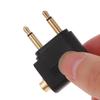 1-10 PEZZI Adattatore Audio per Aereo Spina AUX da 3,5 mm Convertitore Audio per Cuffie Auricolari da Aereo Per Cuffie da Viaggio Aereo Vendita all'Ingrosso