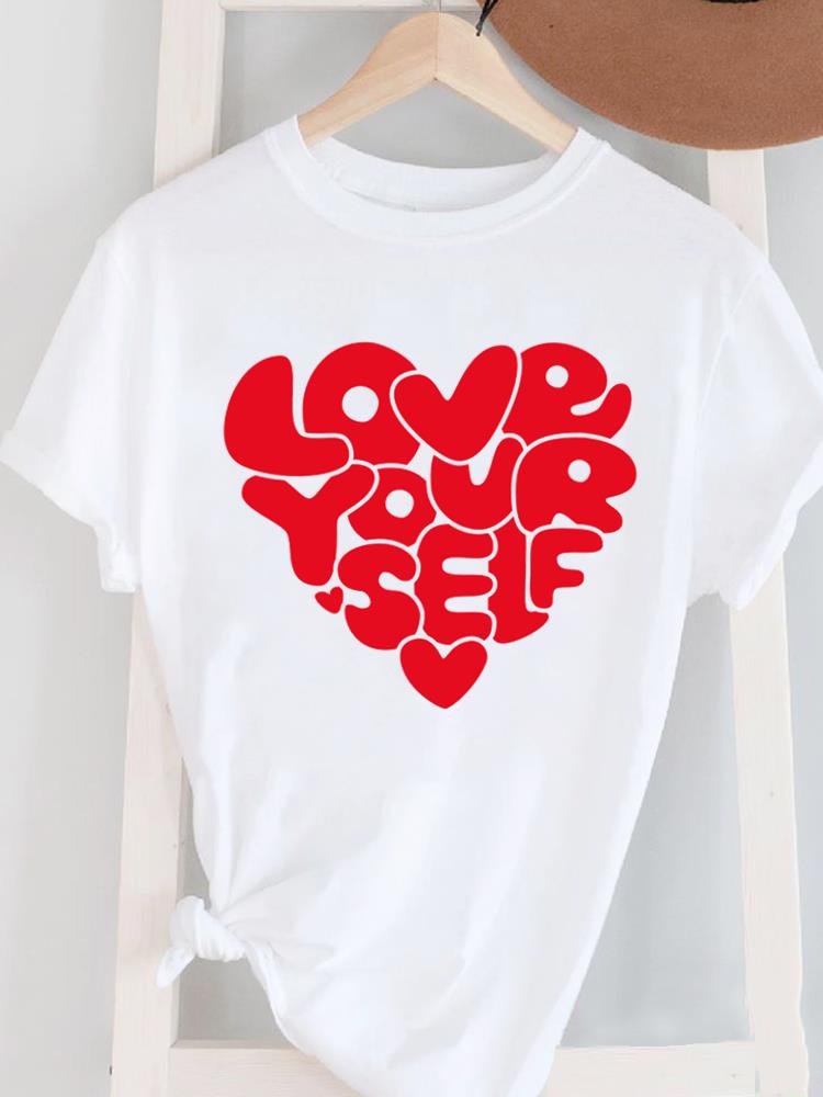 (Asian Size) Short Sleeve Women's Top T Female Print  Fashion Ladies O-neck Butterfly Cute Lovely Casual Clothing  Graphic Tee T-shirts