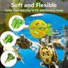Suction Cup Turtle Cleaning Brush for Shell Scrubbing Durable Bristle Cleaner Accessory for Aquarium Turtle Tank Decor
