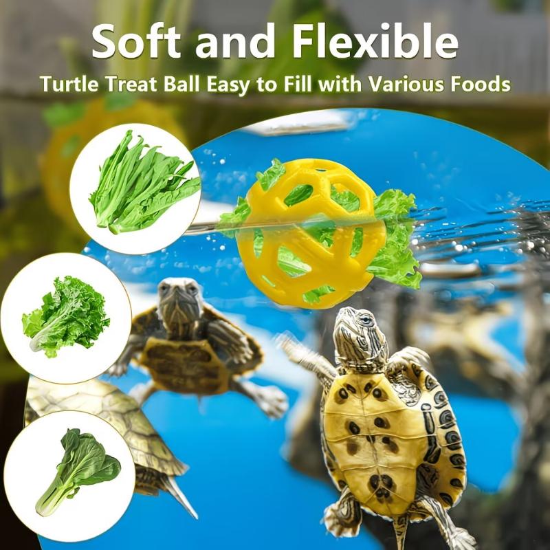Suction Cup Turtle Cleaning Brush for Shell Scrubbing Durable Bristle Cleaner Accessory for Aquarium Turtle Tank Decor