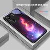 Golden Phoenix Purple For Xiaomi Redmi 13C Note13 12 Pro Plus 5G Note 9 13T Pro POCO X6 F5 F6 Black Tempered Glass Phone Case