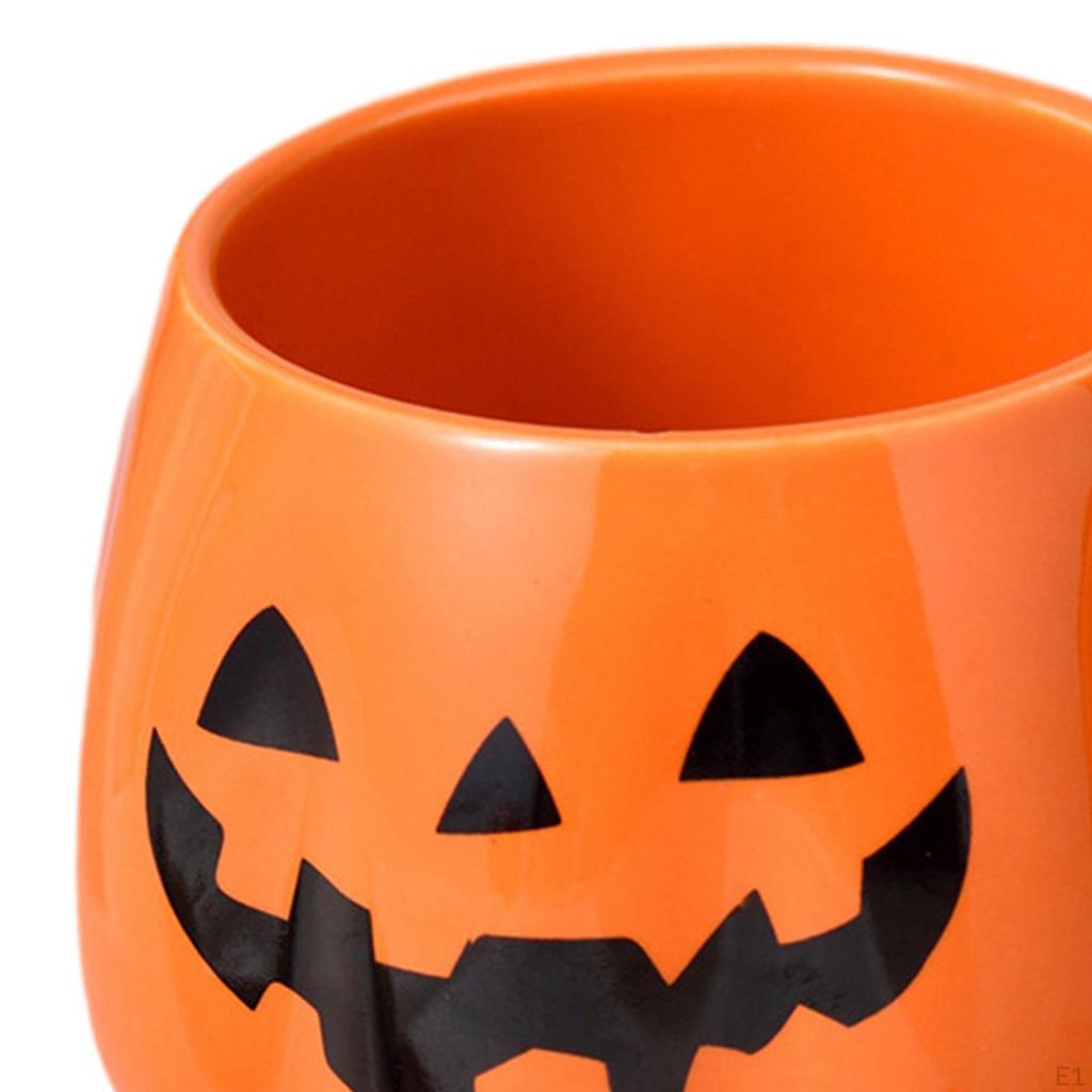 Ceramics Coffee Mug Holiday Gift Cartoon Milk Juice Cup Pumpkin Halloween Pumkin