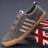 New Spring Men's Shoes Korean Style Versatile Trendy Casual Shoes Breathable Comfortable Shoes Soft Sole Versatile Shoes Men's