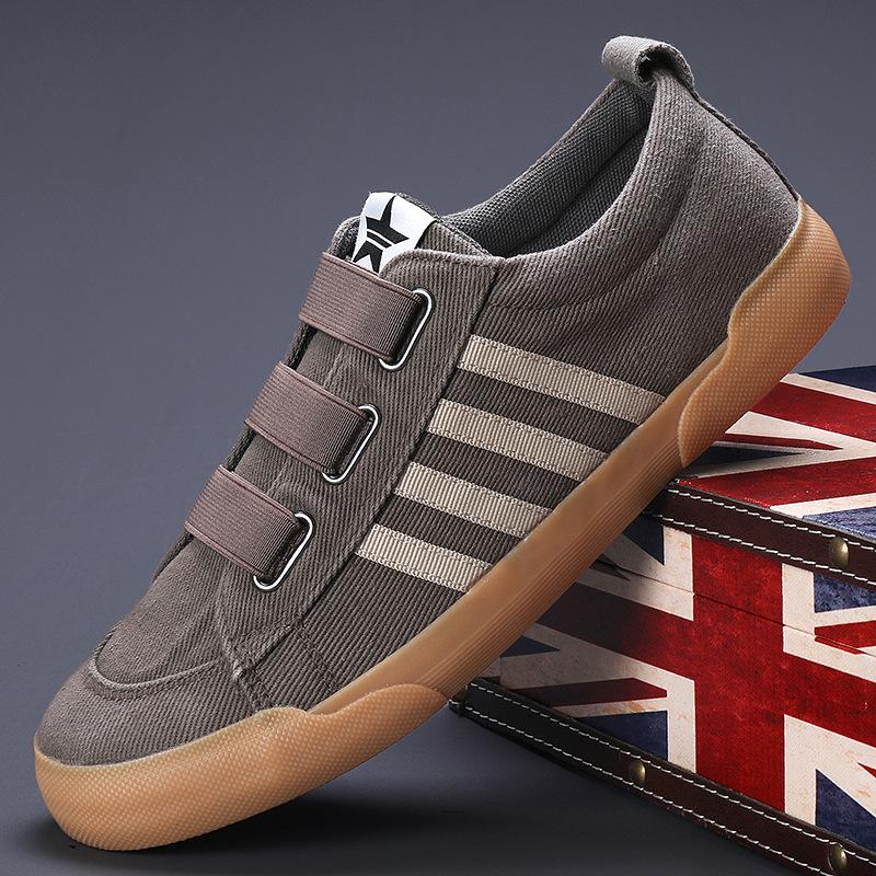 New Spring Men's Shoes Korean Style Versatile Trendy Casual Shoes Breathable Comfortable Shoes Soft Sole Versatile Shoes Men's