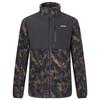 Mens Printed Textured Fleece Jacket