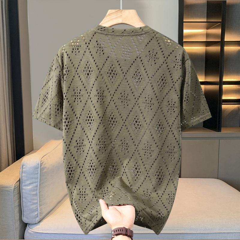 Plus Size 4XL-11XLOversized T-shirt for Men Summer Tops Fashion Short Sleeve Tee Summer Men Clothing