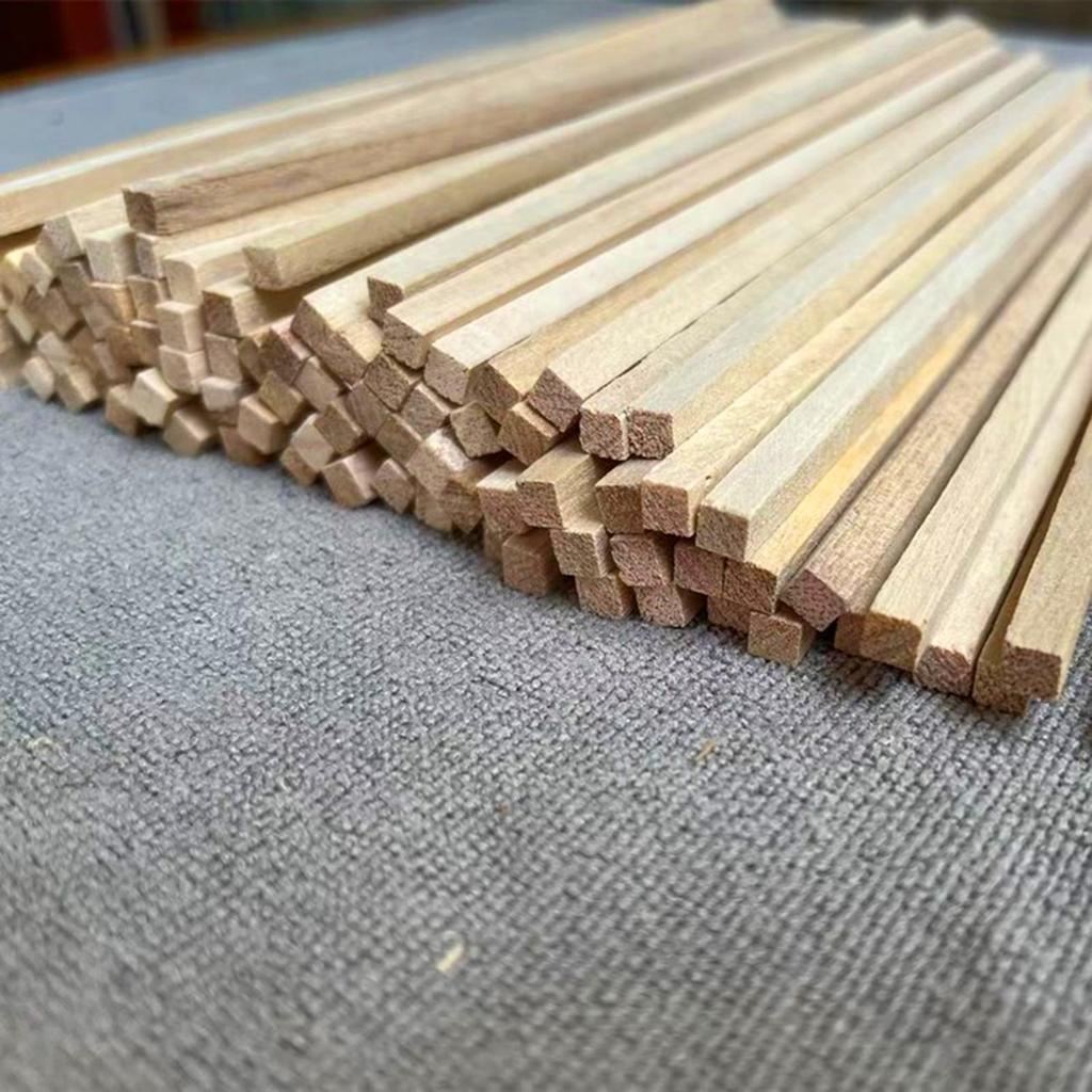 50 Count Wood Sticks for Crafting Projects