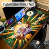 Large Mouse PadOne Piece Custom Name Text Personalized Desk Mat Non Slip Gaming Pad