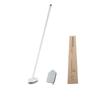 Room Bath Scrubber Cleaning Floor Brush 2 in 1 Replaceable Brush Heads
