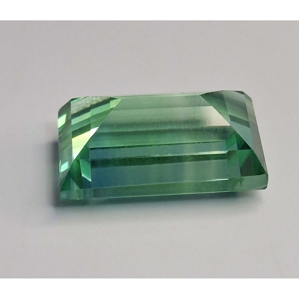 Stunning Green Sapphire Natural Baguette Cut 14-16 Ct Certified Loose Gemstone
