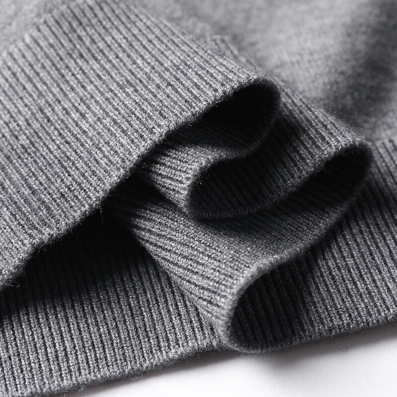 JOW Men's Zipper Lapel Pullover Sweater